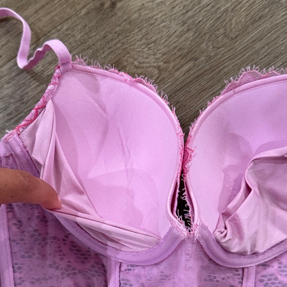 Cosabella Pink Lace Bralette - Picture 5 of 6